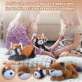 thumbnail image 5 of Adorable Red Panda Plush Toy Soft Pillow Doll, Cuddly Stuffed Animal for Collectors, Perfect Gift for All Ages, 10 Inches, 5 of 6