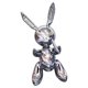 thumbnail image 1 of Figura decorativa de conejo Macarena Conejo de Globo gris, 1 of 8