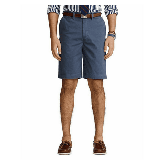 Polo Ralph Lauren Stretch Twill Men's Shorts,Blue,34