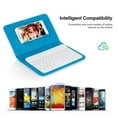 thumbnail image 6 of SUSUchens Portable Wireless Bluetooth-compatible Keyboard with Faux Leather Case for iPhone Phone, 6 of 13