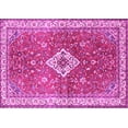 thumbnail image 1 of Ahgly Company Indoor Rectangle Medallion Pink Traditional Area Rugs, 5' x 7', 1 of 4