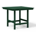 thumbnail image 6 of WestinTrends Ashore Outdoor HDPE 36" Square Patio Dining Table with Umbrella Hole, Dark Green, 6 of 12