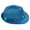Sky Blue, variant on Orange Bucket Hats LED Sequin Glow Jazz Hat Performance Props Flash Cowboy Hat