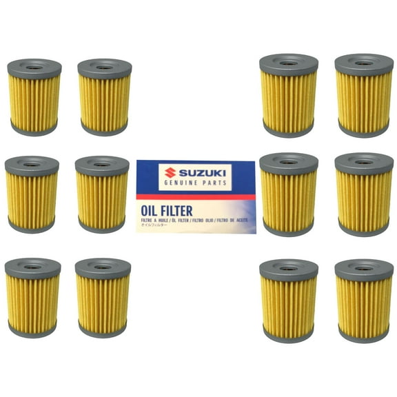 Suzuki Genuine OEM Oil filter 16510-25C00 12 Pack
