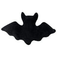 thumbnail image 1 of Bat Toys Halloween Black Bat Toy Furry Cloth Decoration Hugging Pillow, 1 of 5