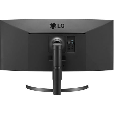 LG - 35" LED Curved UltraWide QHD 100Hz AMD Freesync Monitor with HDR (HDMI, DisplayPort, USB) - Black
