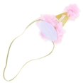 thumbnail image 1 of Adorable Pink Cone Headband Crown Accessory For Girls Birthday Party 1Pcs, 1 of 4