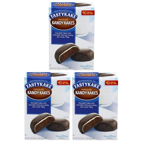 Tastykake Chocolate Kandy Kakes and 1 Door2Door Connection Pen - (3 Boxes)