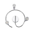 thumbnail image 2 of LED Ceiling Light Ceiling Spotlight 3 Bulb Rotatable Chrome light chrome ceiling Swivelling GU10, 2 of 7