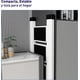 thumbnail image 5 of Escalera Plegable Multifuncional Bluelander, Tipo Tijera 4 Peldaños, Antideslizante, Blanco, 5 of 5