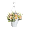 thumbnail image 1 of DOLITY Artificial Hanging Flowers in Basket Chain Flower Pot for Garden Spring Lawn C, 1 of 9