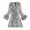 Grey, variant on Baberdicy Women's Faux Fur Coat, Solid Color Long Plush Overcoat for Winter Warmth And Style , Faux-Fur Plush Coat, Hooded Teddy Jacket, Winter Fuzzy Outerwear Black L