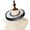White black edge, variant on Classical Elizabethan Ruffle Neckpiece False Collar for Kids' Festives Occasion