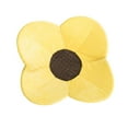 thumbnail image 1 of Blooming Bath Poppy Baby Bath Seat - Minky Baby Bathtub, Fits Most Sinks - Newborn to 6 months - Baby Essentials - Baby Gifts - Washer Safe - 30" - Yellow, 1 of 3