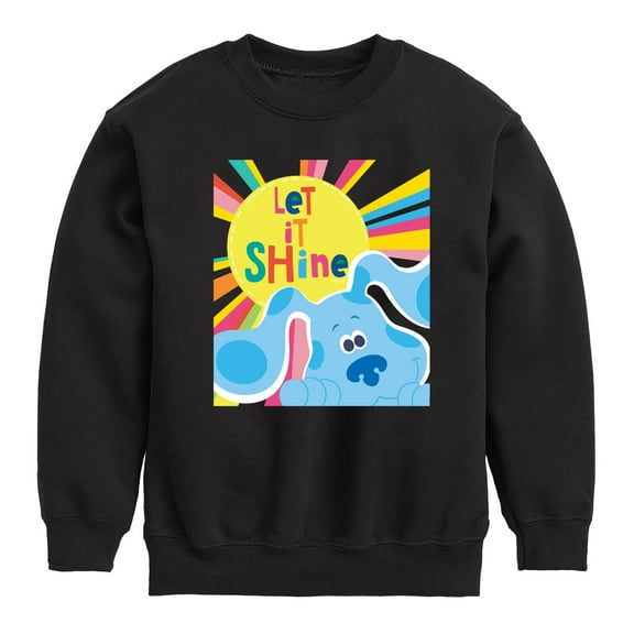 Blue Clues & You! - Let It Shine - Toddler And Youth Crewneck Fleece Sweatshirt