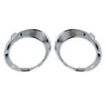thumbnail image 3 of Pair Chrome L+R Bumper Fog Light Bezel Ring Cover for W251 R320, 3 of 7