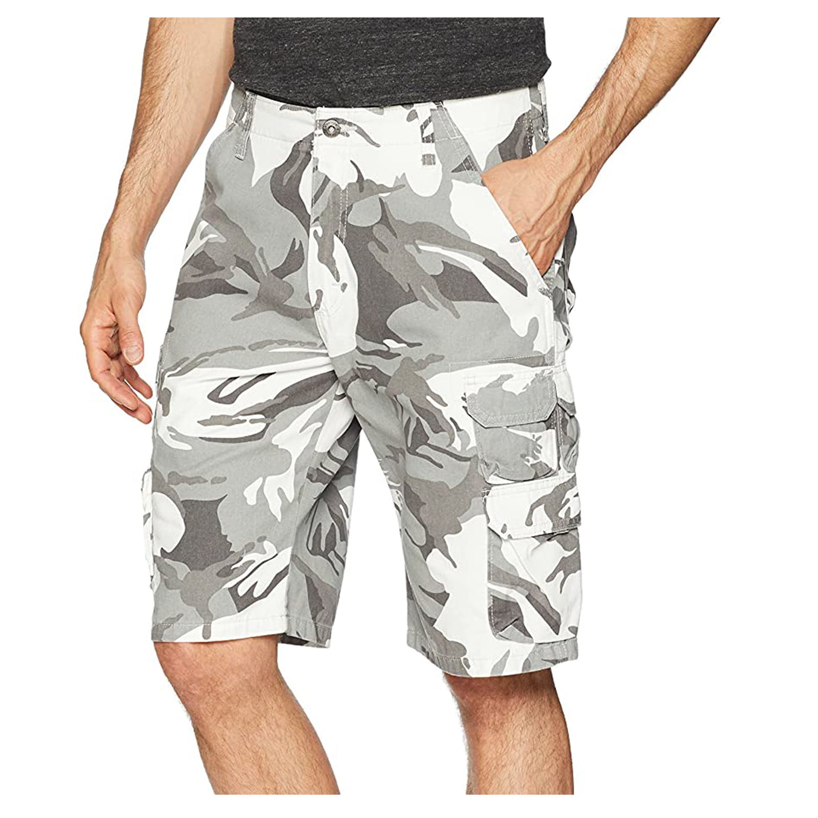 Not applicable Mens Leisure Green Army Desert Digital Camo Breathable Mens Beach Pants Jogger Shorts 