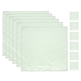 thumbnail image 1 of RUNROTOO 12Pcs Washable Satin Napkins Cloth Dinner Napkins Light Green for Event Decorations, 1 of 8