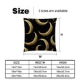 thumbnail image 5 of New Moon Symbol Velvet Throw Pillow Covers with Unique Patterns - Set of 2 Throw Pillow Inserts Included for Home Decor, 16x16, 18x18, 20x20 Inches, 5 of 6