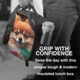 thumbnail image 6 of Lsque Colorful Leaf Chihuahua Lunch Bag Lunch Box for Women Men Reusable Insulated Lunch Tote Bag,Leakproof Thermal Cooler Sack Food Handbags Case High Capacity, 6 of 9
