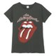 thumbnail image 1 of Amplified - Camiseta The Rolling Stones Vintage Tongue para Mujer (Carbón), 1 of 2