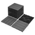 thumbnail image 4 of Interlocking WPC Deck Tiles, Waterproof Indoor & Outdoor Flooring for Patio, Balcony, Porch, Backyard, Bedroom, 4 of 8