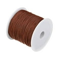 thumbnail image 3 of Unique Bargains Nylon Cord DIY Making Satin String Craft Wire with Plastic Spool 147ft, Brown, 3 of 4