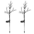 2pcs 20LED Solar Powered Fairy Lights Outdoor Dandelion Lamp Garden