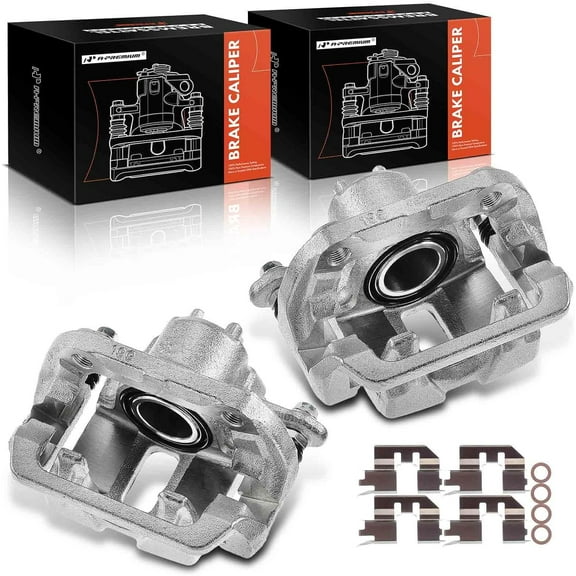 A-Premium Brake Caliper Assembly Compatible with Honda Odyssey 2005-2010 Rear Side 2-PC Set
