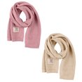 thumbnail image 1 of 2 piezas de bufanda de invierno para niños, cuello de punto cálido, bufanda clásica suave y cálida para niñas y niños, 1 of 5