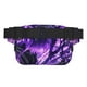 thumbnail image 3 of Fotbe Purple Pattern White Tiger Cangurera Cuadrada con Estampado de Doble Capa, Bolsa de Cintura Ajustable Mini para Hombres y Mujeres, 3 of 9