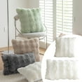 thumbnail image 2 of Velvet Pillow Cover Soft Solid Color Decorative Cushion for Living Room Sofa Bedroom Study Home, 2 of 8