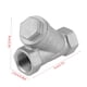 thumbnail image 4 of Filtro Ecomeon DN15 1/2'PT Y Tipo Filtro Acero inoxidable para vapor, 4 of 4