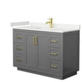 thumbnail image 3 of Wyndham Collection Wcf2929-48S-Vca-Mxx Miranda 48" Free Standing Single Basin Vanity Set -, 3 of 7