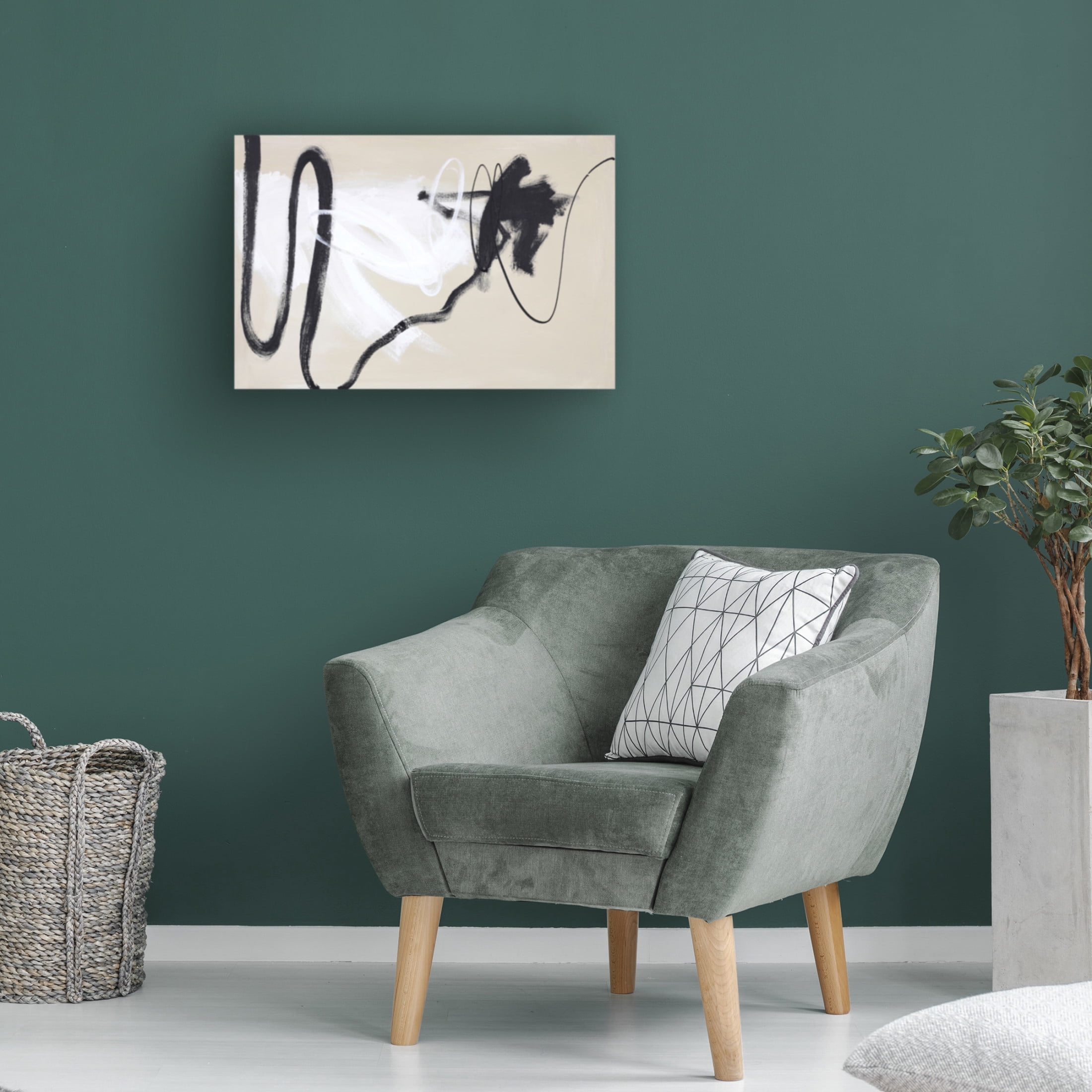 Canvas Wall Art - Design Fabrikken 'Less But Better' Wall Art for Living Room, Bedroom, or Office Décor by Trademark Fine Art - 19 x 12 Inches