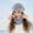 A02_Gray, variant on Women Warm Trapper Hat Winter Windproof Earflap Cute Bear Ears Hats Leather Faux Fur Lining Cold Hunting Winter Ski Hats