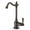 Oil Rubbed Bronze, variant on Whitehaus Point of Use Cold Water Drinking Faucet with Traditional Swivel Spout