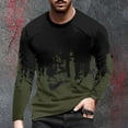 thumbnail image 2 of VJATTWR Adult Male Men Crew Neck Long Sleeves T-Shirt Xxl, 2 of 4