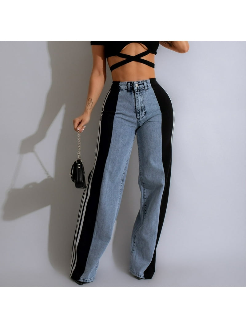 【TWN】25SS★ Dation Wide Denim Pants VeronicabeardwidelegjeansBlueM