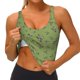 thumbnail image 3 of Fotbe Mallard Duck Sujetador Deportivo Largo sin Aros para Mujer con Almohadillas y Soporte Medio, Transpirable y Absorbente, Camiseta Tipo Chaleco o Tank Top-Large, 3 of 8