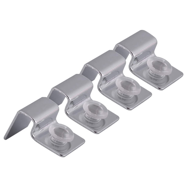 EeaseMX piezas de acero inoxidable para acuario, cubierta de vidrio, soporte de clip de 6 mm