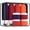 DarkRed, variant on Micebay Travel Bottles for Toiletries 8 Pack, Tsa Approved 3-oz Travel Size Containers with Clear Bag, Silicone Squeezable Essentials Creams Jars