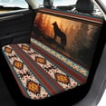 thumbnail image 4 of Pzuqiu Wolf Front and Rear Seat Cover Set Non-Slip Breathable Seat Covers for Cars, Full Set Auto Decor Compatible with Most Sedans Trucks SUV, 4 of 10