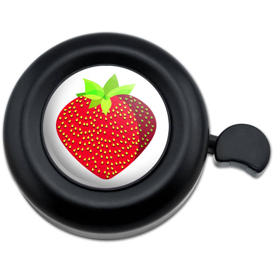 strawberry bike bell