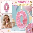 thumbnail image 2 of Goleeg Birthday Number Candles, Glitter Number Candle Cake Decorations with Sequins and Heart, Cupcake Decorations for Party Anniversary Celebrations Number 0, 2 of 6