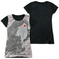 thumbnail image 1 of Dco Wonder Woman Inline Junior Cap Sleeve 100% Poly Black Back White Md, 1 of 2