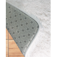 thumbnail image 4 of Rally Rugs M2-Soft Luxurious Shaggy Microfiber Bath Rug Runner Extra Long Padded with Thick Memory Foam (White 51x20 inch), Non-Slip Bathroom Mat, Super Absorbent, Machine Washable, 4 of 6