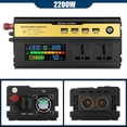 thumbnail image 1 of MYG 1200Watt Pure Sine Wave Car Power Inverter DC 24V to AC 220V Power Converter for Home RV Cars Trucks Outdoor Camping Off Grid Solar Inverters, 1 of 5