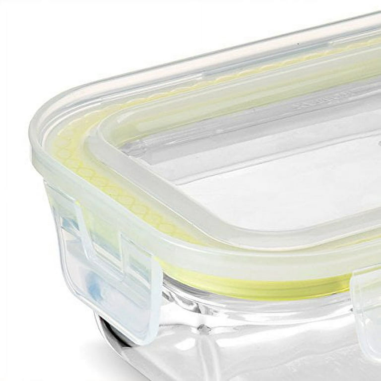 10Pc Glass Containers Airtight Locking Lids》BPA Free》Freezer Oven Microwave  Safe