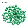 thumbnail image 3 of 50 Pcs Gemas Acrílicas de Fondo Plano 8mm Cuadradas Artificiales para Manualidades, Pintura Facial, Joyería de Disfraces Verde Pálido, 3 of 7